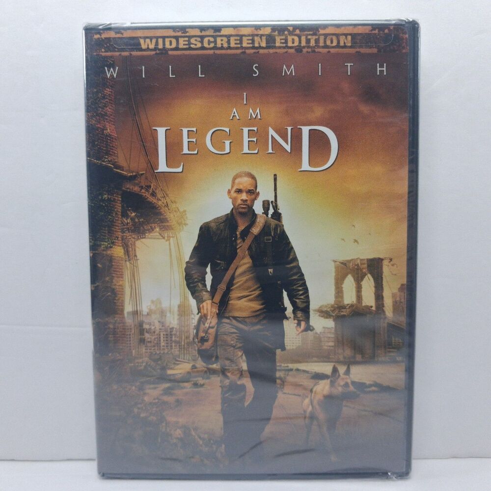 Will Smith I Am Legend DVD 2008 Widescreen Edition New Sealed Action Sci-Fi